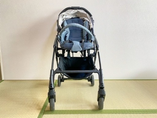 【中古】ベビーカー AttO type-L(GL) [ブルイッシュグレー]