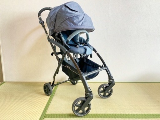 【中古】ベビーカー AttO type-L(GL) [ブルイッシュグレー]