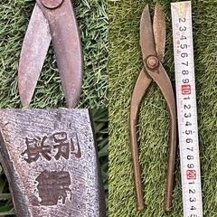 金切り鋏　5本セット 全部刻印あり 若獅子、？明、正蔵、錦の画像