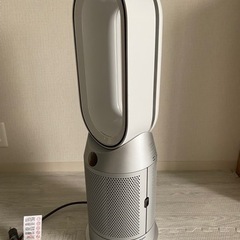 【ほぼ新品】ダイソンDyson Pure Hot + Cool【1台3役/温風モード/夏冬の両方で使える/空気清浄機能付き/アイアン/シルバー/リモコン付き】  HP00ISNの画像