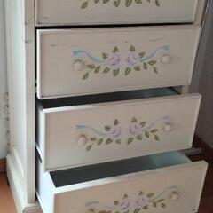 花柄 タンス、衣類収納(収納家具)の中古が安い！激安で譲ります・無料