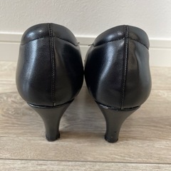 パンプス 黒 25.0cm 女性用の画像