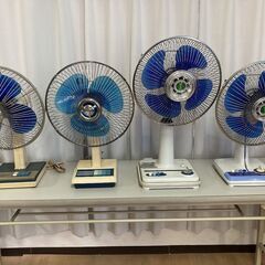 ■ioy0412■扇風機　まとめて4点　昭和レトロ■東芝 F-1...