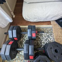 ダンベル　　3kg✕8 　2kg✕4　1.5kg✕4