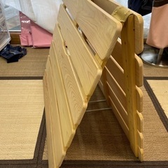 【お譲り先決定しました】ベビー布団用すのこ　＋マットレス