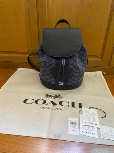 【新品、未使用】COACH リュックレディースCE601 BLUE