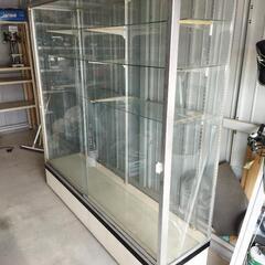 埼玉県深谷市　ガラスショーケース　 引取り限定　陳列棚 店舗什器...