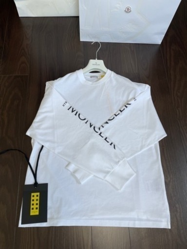 MONCLER ！モンクレール！長袖ロンT！サイズM表記！QRコード確認済！新品！