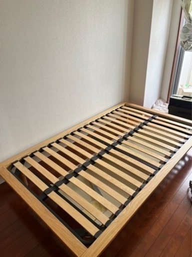 配達可【セミダブルベット】【無印良品】クリーニング済み【管理番号12304】