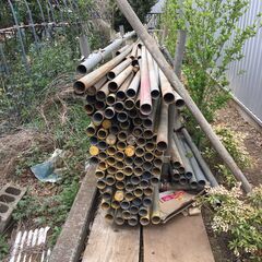 足場パイプ 単管パイプ　1m　２ｍ　３ｍ　4ｍ　中古　４ｍ鉄足場...