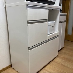 ニトリ　食器棚　ホワイト