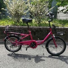 【ブリヂストン】20インチ　後輪パンク