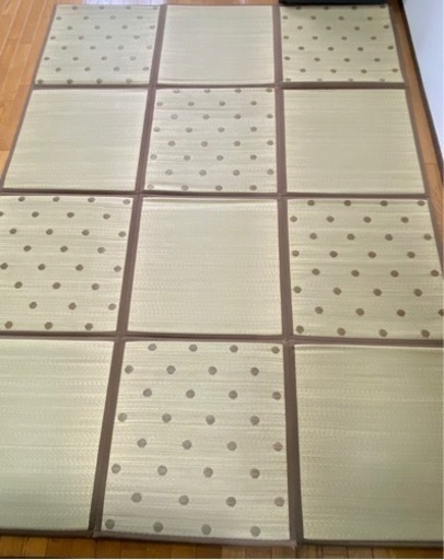 ベルメゾン　い草ラグ　カーペット