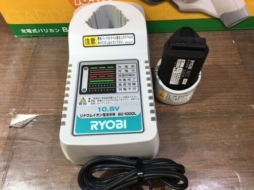 リョービ　BB-1600　充電式バリカン　本体/バッテリー10.8V/充電器付き　未使用品　【ハンズクラフト宜野湾店】