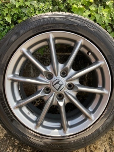 ホンダ RB1 オデッセイ 純正アルミホイール 17in 7JJ +55 PCD114.3  215/55R17 HONDA ヴェゼル