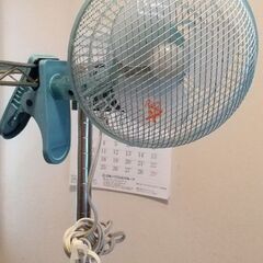 不要になったクリップ式卓上扇風機をお譲りします