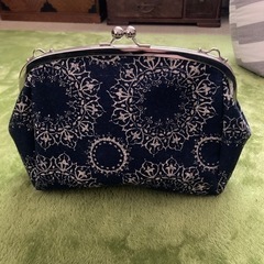 がま口ポシェット