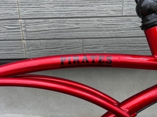 【値下げ】PIRATES 【パイレーツ】ビーチクルーザー　20インチ