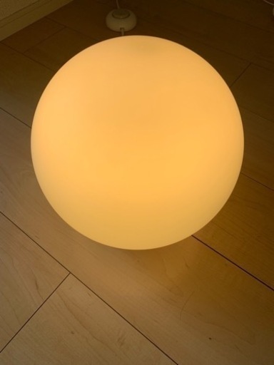 フロアライト丸型（無印良品）