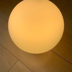 フロアライト丸型（無印良品）