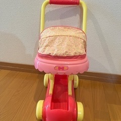おままごと　ベビーカーとお人形セットの画像