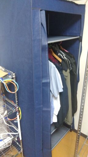 【栃木県全域可】ワードローブ　ニトリ　半年弱使用