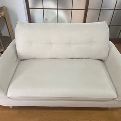 【お譲り先決まりました】2人掛けソファ ニトリ