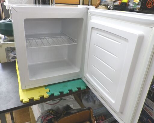  1ドア 冷凍庫 32L 2018年製 サンルック SR-F3201W 冷庫さん Freezer ホワイト 直冷式 ノンフロン フリー