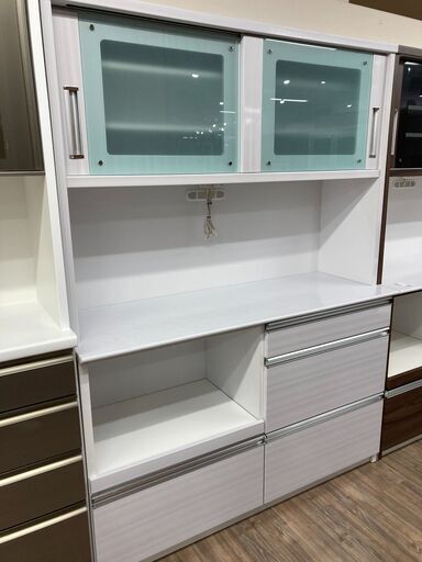 浅川木工おしゃれな2枚扉レンジボードが入荷しました！
