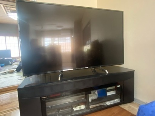 【本日29日午前中限定特価】パナソニック55インチテレビ＋音響テレビ台
