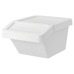 IKEA SORTERA イケア ソルテーラ 分別ゴミ箱 ふた付...