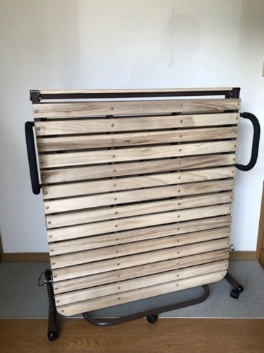 折りたたみ式すのこベット　シングルサイズ
