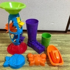 決まりました【中古】　水遊び☆砂遊びセットの画像