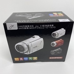 ［未使用品］デジタルムービーカメラ　黒
