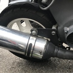 AF27ディオ社外マフラーの画像