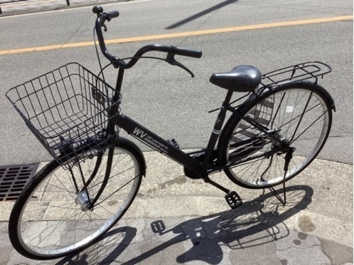 ♪ジモティー特価♪パナソニック製ＬＥＤオートライト付き2７型シティサイクル　中古自転車　１１，６３６円(税別)　新大阪　サイクルキッズ