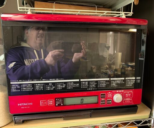 電子レンジ用コンベクションスチームオーブン