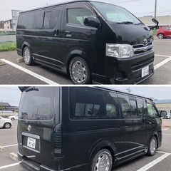 ディーゼル 4WD　全塗装　フルエアロ　ローダウン　アルミホイール
