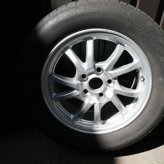 プリウス　215/60R16　純正アルミセットの画像