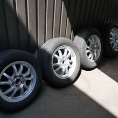 プリウス　215/60R16　純正アルミセットの画像