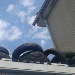 車バイク廃タイヤ何個でもあげます