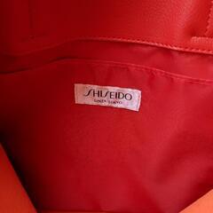 新品！ SHISEIDO  トートバッグ  赤の画像