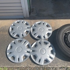 ダイハツ　純正　13インチ　鉄ちんホイール　4本セット　used