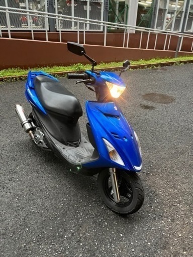 【スズキ　アドレスV125S】実働車　メッキカスタム　絶好調　社外マフラー