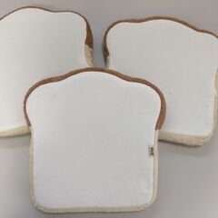○【座椅子＋クッション3枚セット】お早めのお取引希望！座いす 食パン 家具 かわいい インテリア 中古(NF230423)Zi-1224の画像