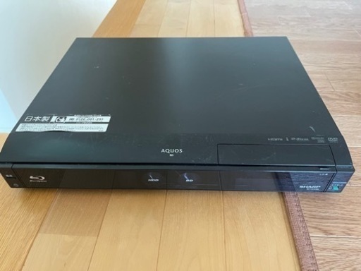 SHARP AQUOS ブルーレイ BD-HDW22