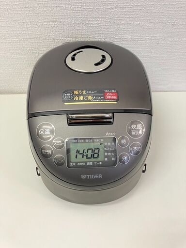 タイガー IH炊飯器 炊きたて 3合炊き JPF-G055 2022年製 炊飯ジャー