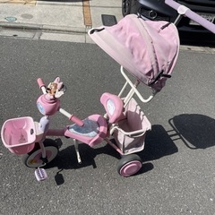 ミニーちゃん3輪車の画像