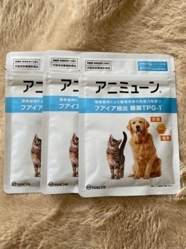 未開封　アニミューン　犬用　14g×3袋