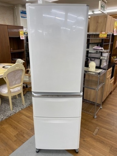 I743 ? MITSUBISHI 冷蔵庫 (370L) 3ドア ⭐ 動作確認済 ⭐ クリーニング済